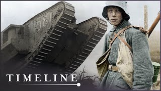 WWI 1916 The Terror Of The First Tanks  Greatest Tank Battles  Timeline [upl. by Milstone593]