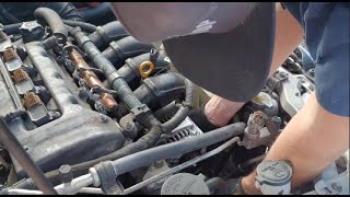 Alternator Replacement 2004 Toyota Corolla [upl. by Codie]