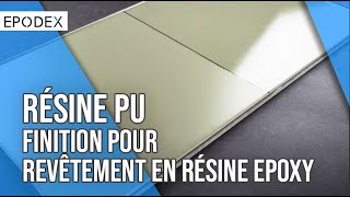 Résine PU Finition pour revêtement en résine époxy [upl. by Anyek]