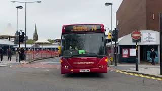 Enviro 400 and Scania Omnilink 4972 1848 Bus Route 74 Birmingham [upl. by Poole]