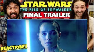 STAR WARS THE RISE OF SKYWALKER  FINAL TRAILER  REACTION [upl. by Faber]