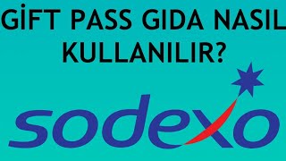 Sodexo Gift Pass Gıda Nasıl Kullanılır [upl. by Felicidad]