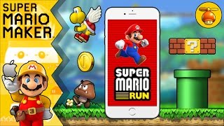 Super Mario Run Demo Levels 14 Recreated in Super Mario Maker [upl. by Anahir928]