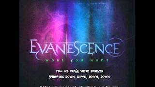 Evanescence What you want Sub Español  Sub lyrics english [upl. by Risteau]