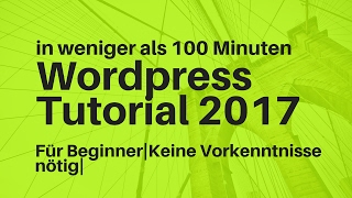 Wordpress Tutorial Deutsch 2017  Impreza Theme [upl. by Alexandra]