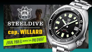 12 🤯 Steeldive Cap Willard El APOCALIPSIS CHINO 🔥  SD1970 [upl. by Drofxer]