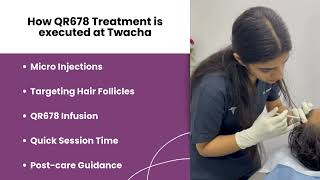 QR678 l HairRegrowth l Hair Fall l Hair Loss l Twacha Skin amp Hair Clinic l Dwarka l Delhi [upl. by Charles]