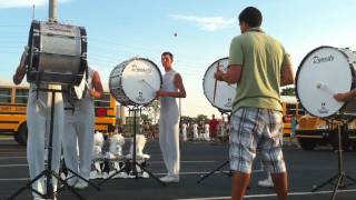 Phantom Regiment 2010 Bass Line  quotIn The Lotquot [upl. by Ariak]