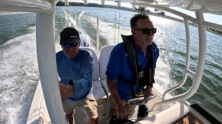 Fishing Lake Texoma Out Of The Ranger2360 [upl. by Nnylkoorb]