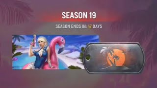 MODERN OPS SEASON 19 Battle PASS Summer UPDATE M48 Cyclone COLT 9MM SMG CZ 805 BREN Gold GOLD [upl. by Ydniw]