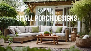 Creative Small Patio Decor Ideas veranda [upl. by Tibbitts]