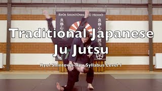 54 JuJutsu Techniques  Self Defence Syllabus  Traditional Japanese Ju Jutsu Ryu [upl. by Merfe]