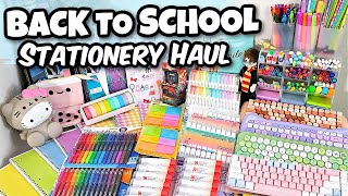 Back to School Supplies Shopping HUGE Stationery Haul amp GIVEAWAY 2022 [upl. by Felicidad282]