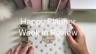 Happy Planner  Week in Review  2025 Planning Pages [upl. by Costin]