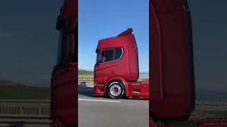 SCANIA S770 V8 open pipe engine sound [upl. by Grindlay953]