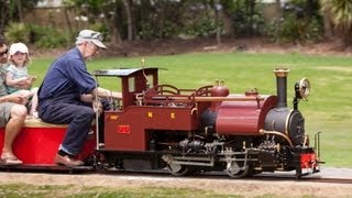 13 scale Darjeeling Himalayan Railway BClass Steam Locomotive in 725quot gauge [upl. by Fachan]