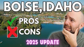 Pros and Cons of Living in Boise Idaho in 2024 What You Need to Know Right Now [upl. by Adnamor]