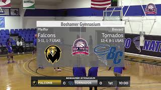 Womens Basketball Brevard vs Pfeiffer  118  6 PM [upl. by Studley]