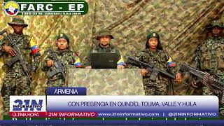 LAS FARC ANUNCIA CREACIÓN DE UN NUEVO BLOQUE ARMADO [upl. by Isacco323]