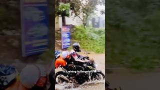 Z900 swimming in Bengaluru ⛈️🚀 lekirider z900 [upl. by Adlev]