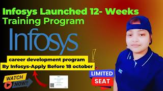 Infosys Launches 12Week Free Career Development Program 2024  Pragati Path to Future Training [upl. by Rattan]