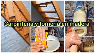 Tornería y carpintería en madera [upl. by Werby72]