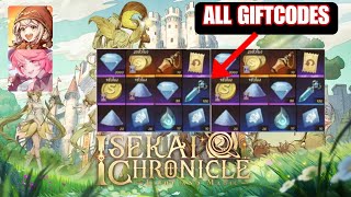 Isekai Chronicle Light and Magic amp All 11 Giftcodes  How to Redeem  Magic Fantasy Free 11 Codes [upl. by Iorio]