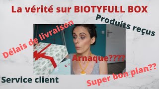 ⛔️ BIOTYFULL BOX  tout ce que tu dois savoir avant de commander 🤨 [upl. by Holsworth287]