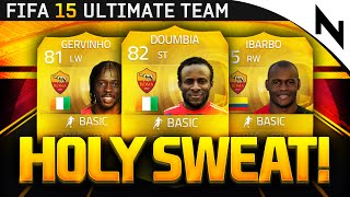 THE SWEATIEST TEAM IN FIFA  FIFA 15 Ultimate Team [upl. by Soigroeg]