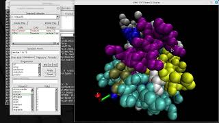 VMD Multiple Representations [upl. by Odrawde96]