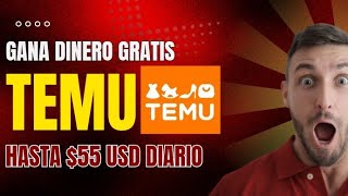 Como Ganar dinero con Temu desde republica Dominicana 55 USD Diario [upl. by Ekim]