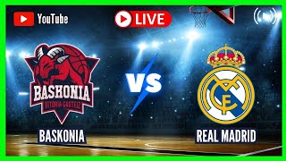 BASKONIA vs REAL MADRID LIVE EUROLEAGUE 20232024 ROUND 1 SCOREBOARD [upl. by Mohun92]