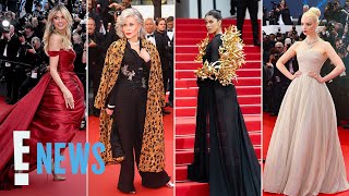 2024 Cannes Film Festival The BIGGEST Stars on the Red Carpet  E News [upl. by Eisenstark736]