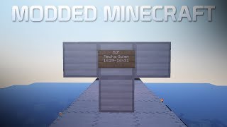 Modded Minecraft Ep 18 RIP Mecha Golem [upl. by Swarts]