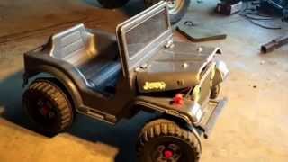 Power wheelsFisherPrice acceleration switch installation video [upl. by Nerhe]