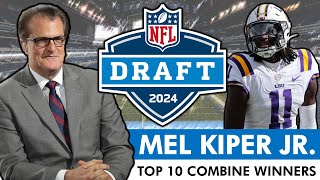 Mel Kiper Jr’s Top 10 WINNERS From The NFL Combine Ft Brian Thomas Jr Quinyon Mitchell [upl. by Titania]