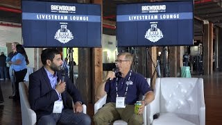 Livestream Lounge Interview with Brad Hittle Owner Two Roads Brewing [upl. by Sisak686]