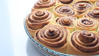 СИННАБОН ✧ Cinnabon  нежнейшие булочки с корицей Пошаговое исполнение [upl. by Kisung433]