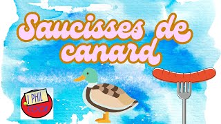 saucisses de canard [upl. by Yllaw113]