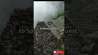 🗿 Mysteries of Machu Picchu Abandoned Inca Marvel 🏔️ facts peru travel [upl. by Kalb]