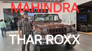 MAHINDRA THAR ROXX 2024 Diesel AT 2WD  The SUV  5 Door Thar  Nivish Dhingra mahindrathar [upl. by Leroy]