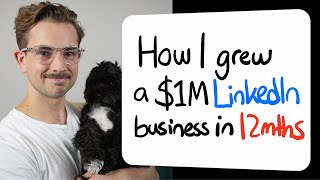 How I grew a 1M LinkedIn business in 12 mths Part 1 of 3 [upl. by Sotsirhc]