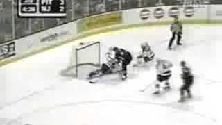 200001 Brodeur Save on Mario Lemieux [upl. by Kegan897]