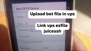 how to upload file in vps server juicessh  connect es file explorer with vps [upl. by Zuliram343]