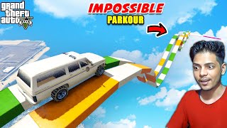 Tata Nano Car Parkour Only 10000 IQ People Can Win This Race in GTA 5 [upl. by Adamis]