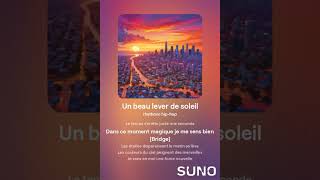 Amzy junior un beau lever de soleil lyrics [upl. by Nnad]