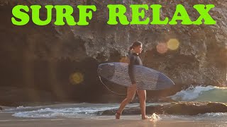 Bali Surf Ocean sound GooD wave Uluwatu  8 4k [upl. by Harhay898]