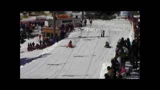 Edelweiss Ski Hill Snowmobile Drags [upl. by Nilre]