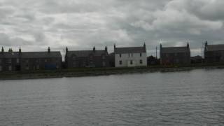 Whitehall Stronsay Orkney  view from inside harbour [upl. by Laurence]