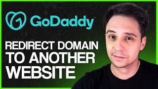 How To Redirect GoDaddy Domain To Another Website 2024 Any Website [upl. by Leavitt]